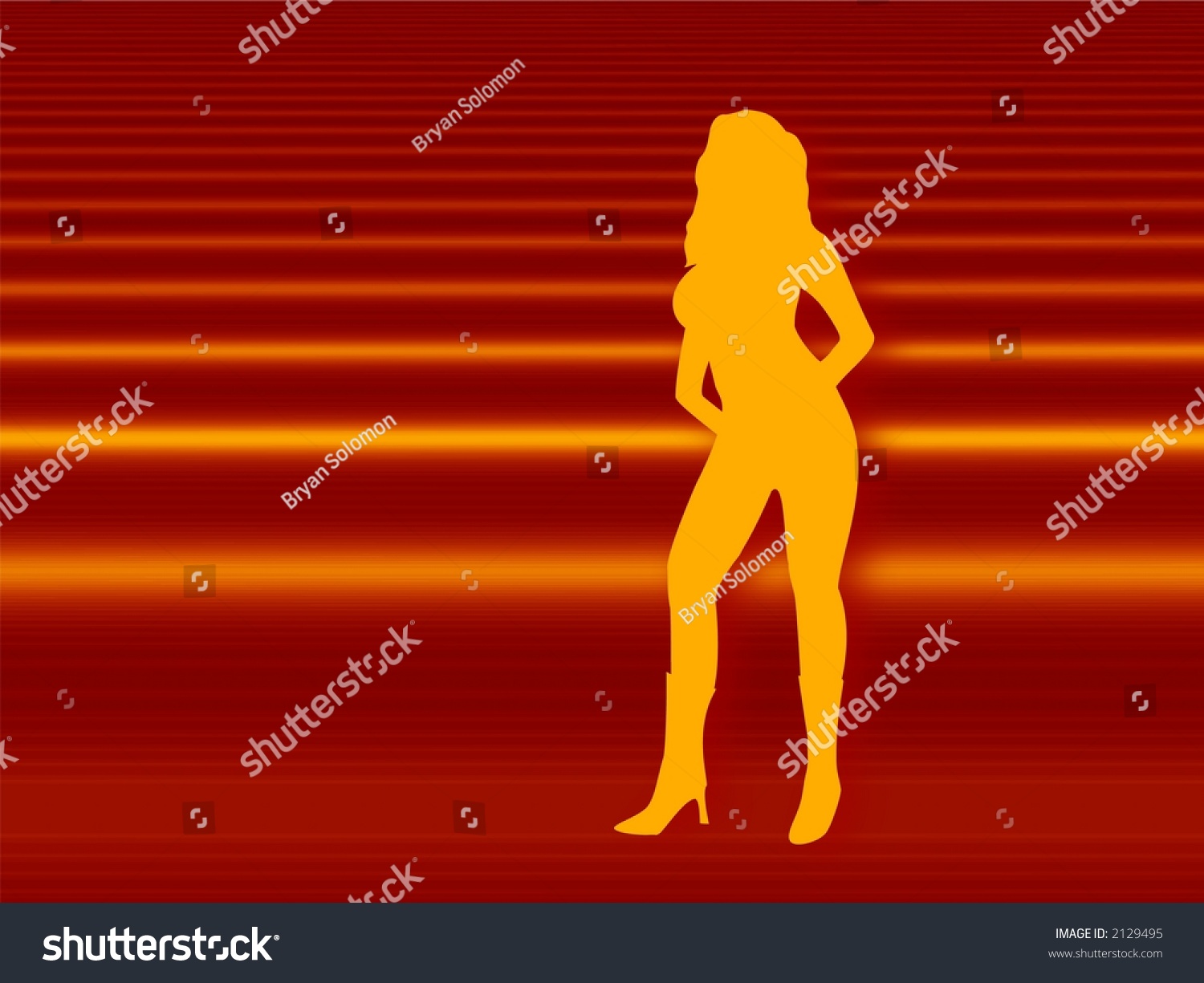 Sexy Silhouette High Resolution Illustration Stock Illustration 2129495 7192