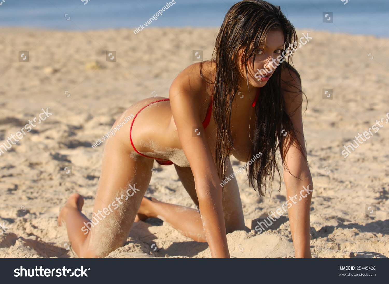 Sexy Topless Beach Girls