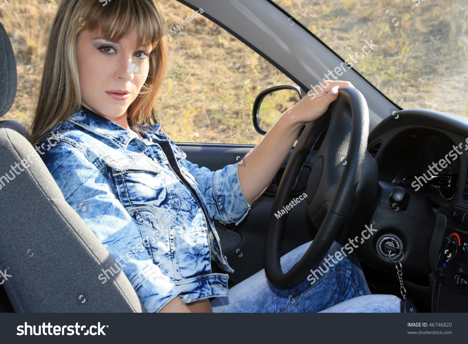 sexy car driver Sexy car driver