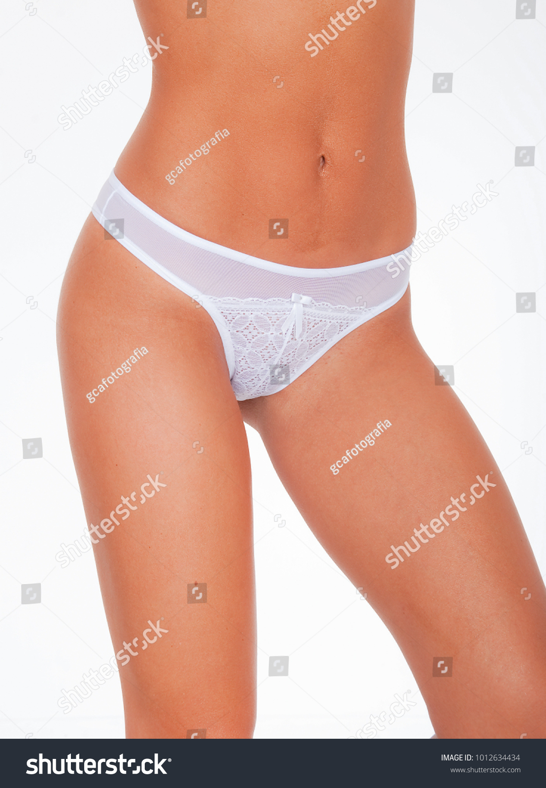 Sexy Woman Panty Lingerie Closeup Body Shutterstock