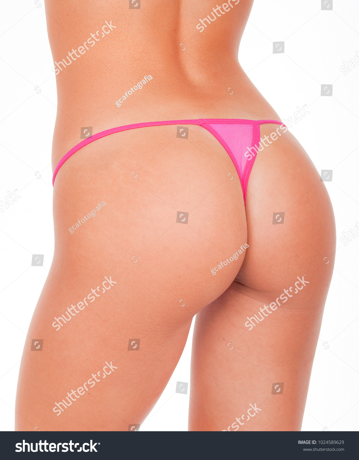 Sexy Woman Panty Lingerie Closeup Body Stock Photo