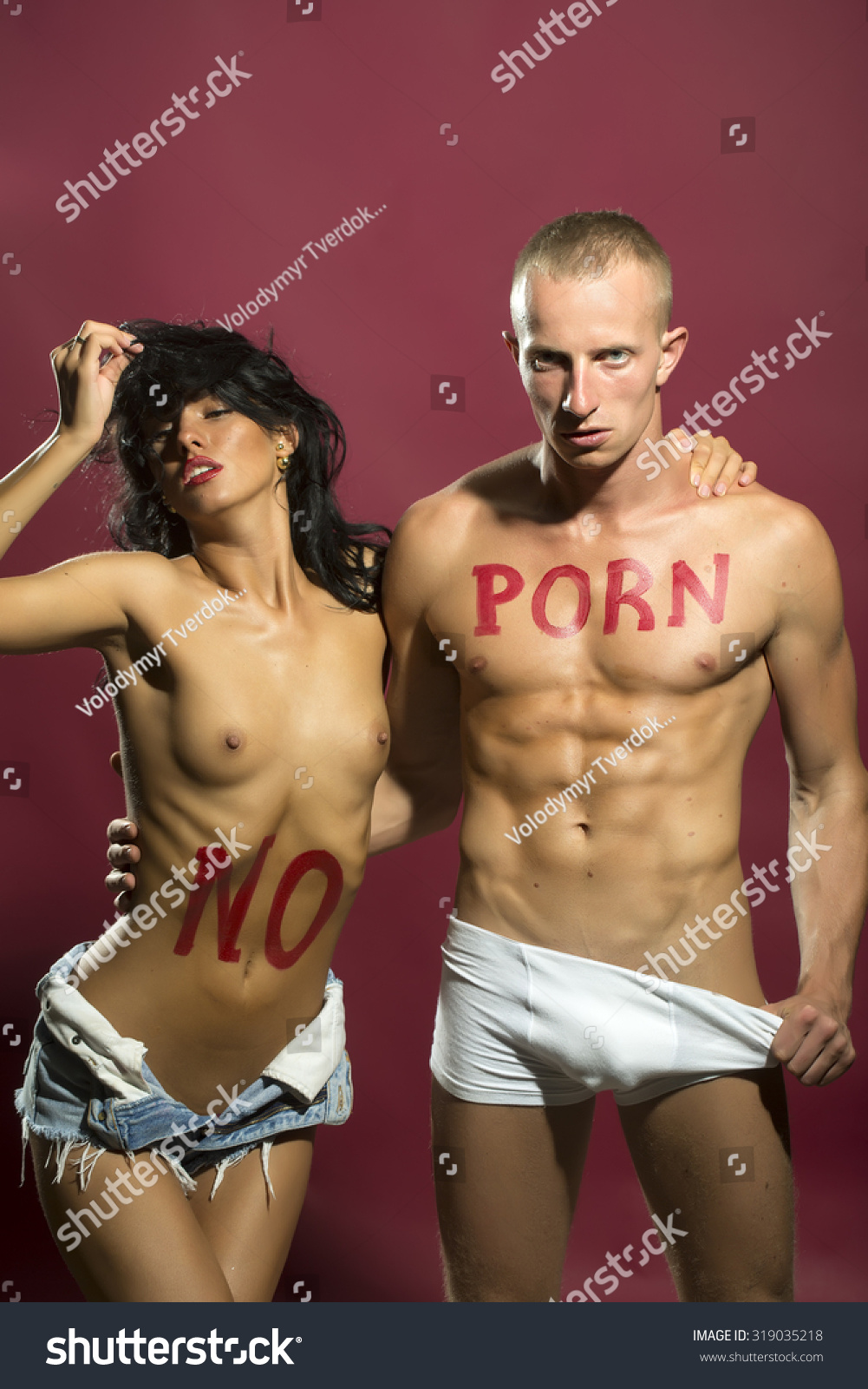 Sexy Young Undressed Pair No Porn Stock Photo (Edit Now).