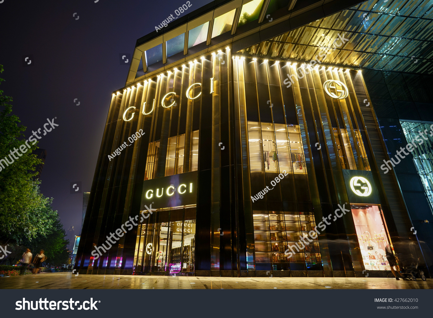 gucci store china