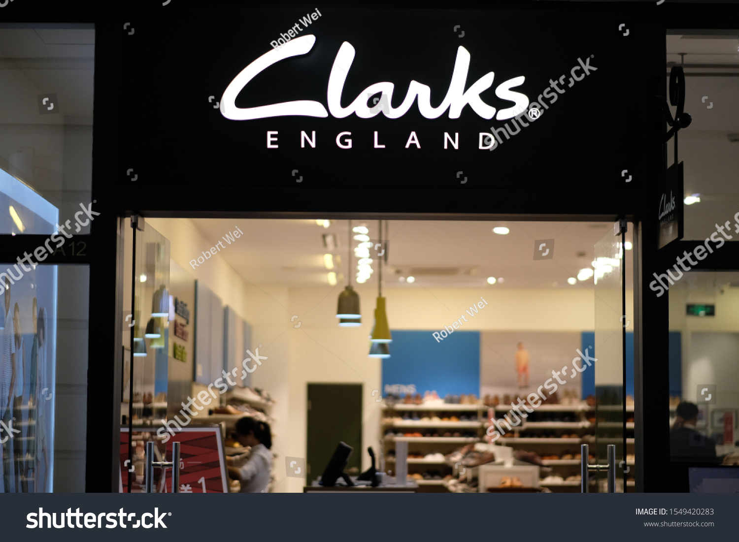 clarks footwear store