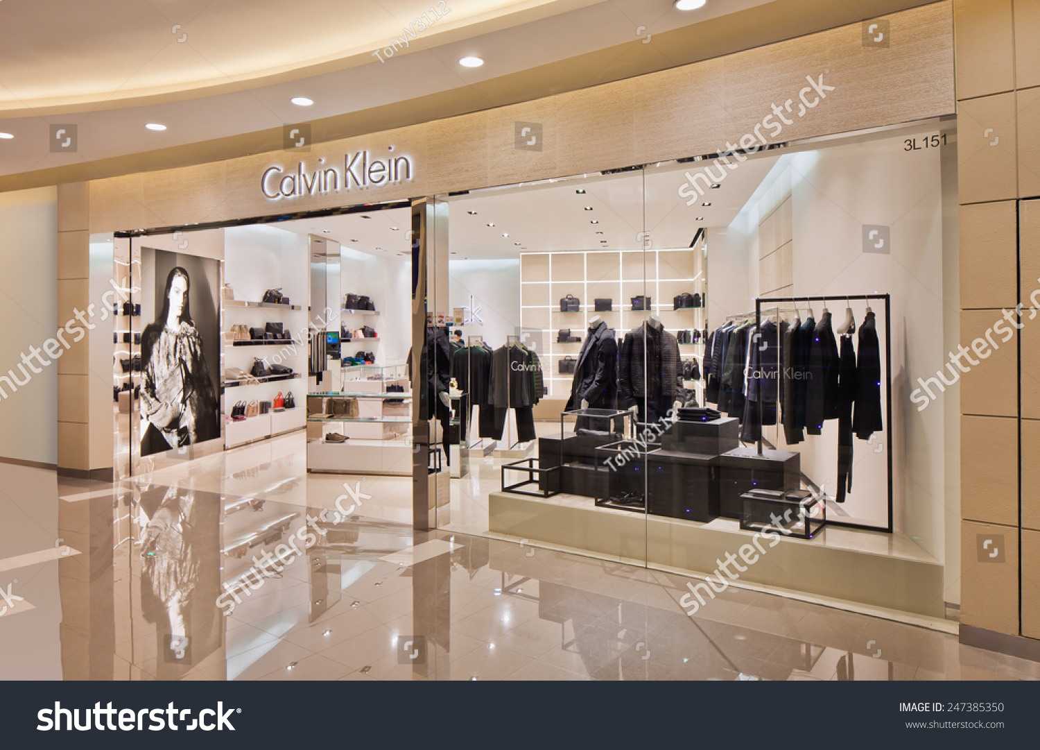 Shanghai-Dec. 8, 2014. Calvin Klein Outlet. China Expect To Be The ...