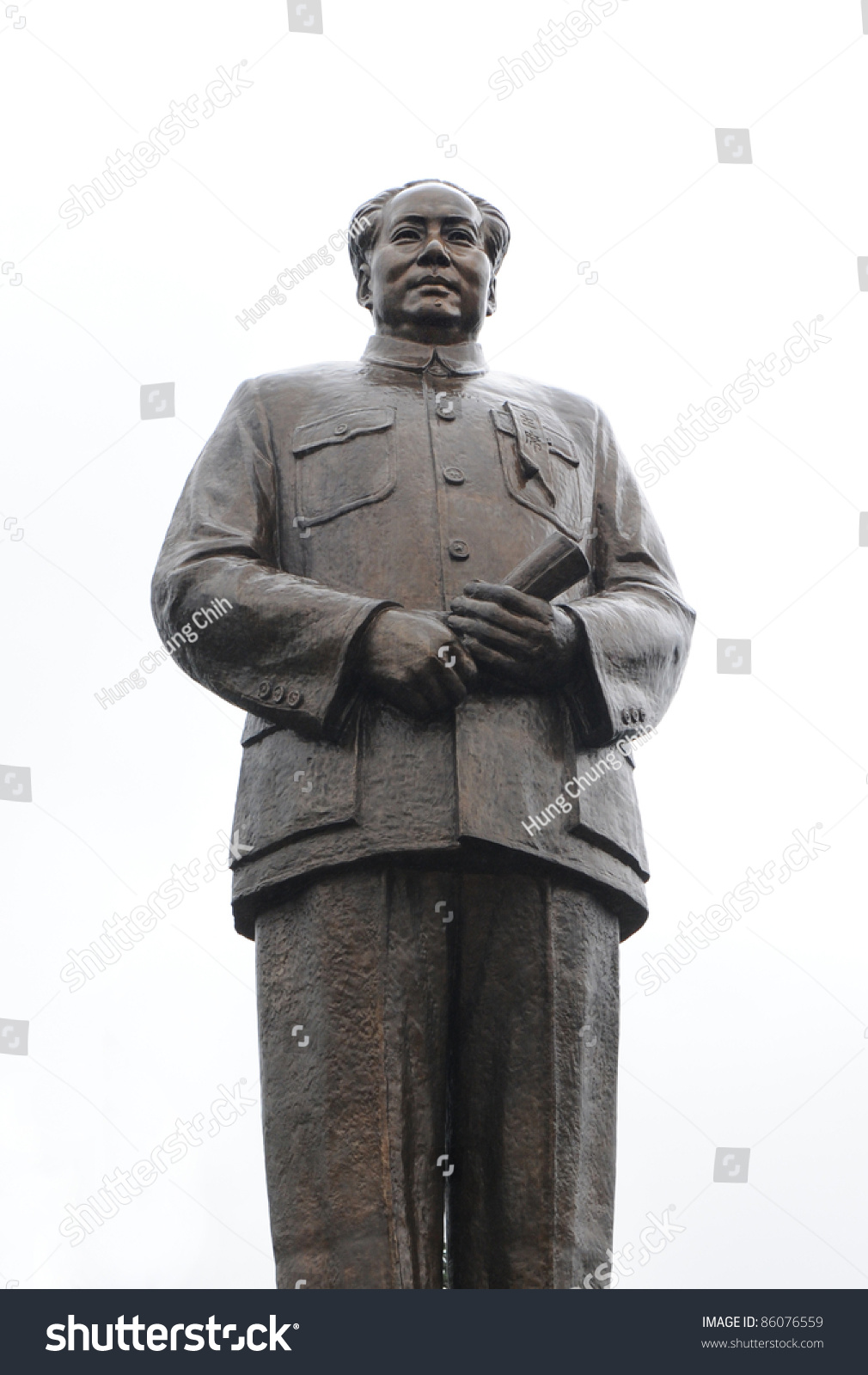 Shaoshan October 1 Copper Statue Chairman Stock Photo 86076559 ...