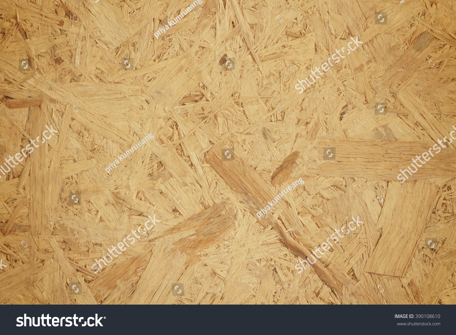 Sheet Plywood Fragments Compressed Sawdust Stock Photo 390108610 ...