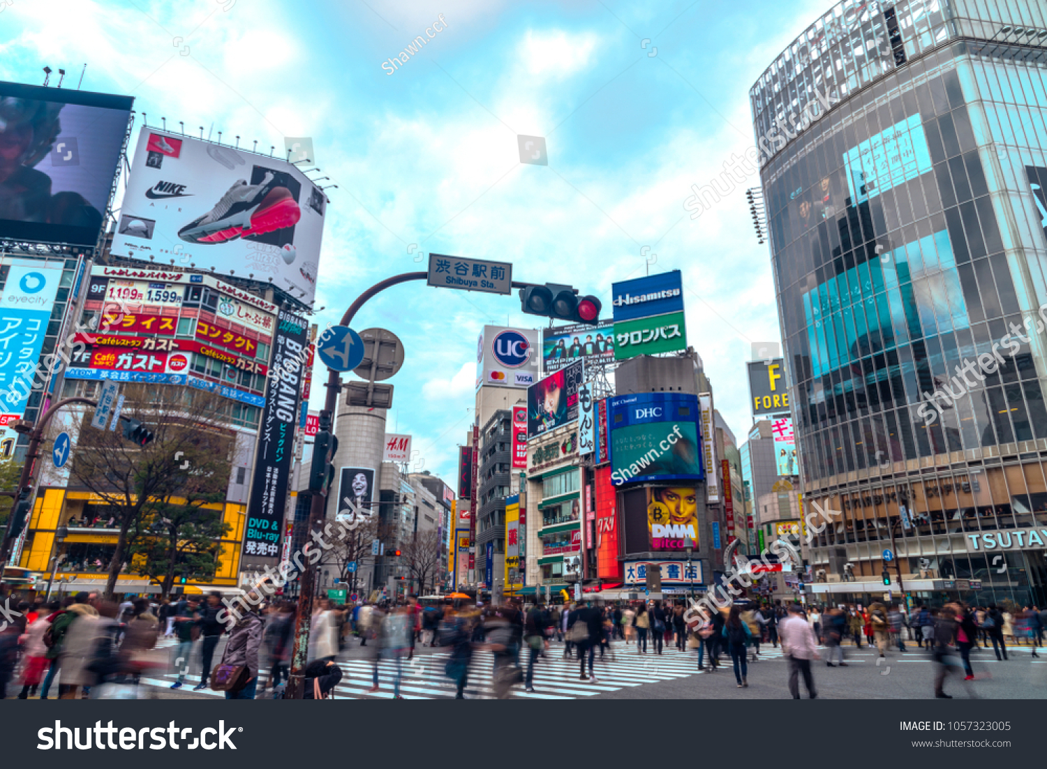 Shibuya Tokyo Japan March 17 18 Stock Photo Shutterstock