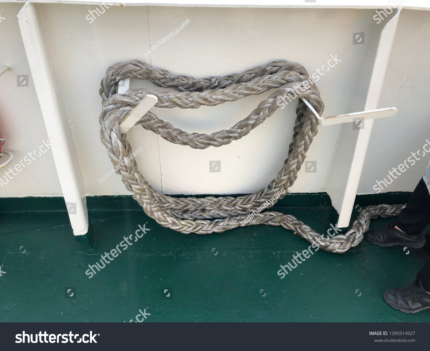 area of rope