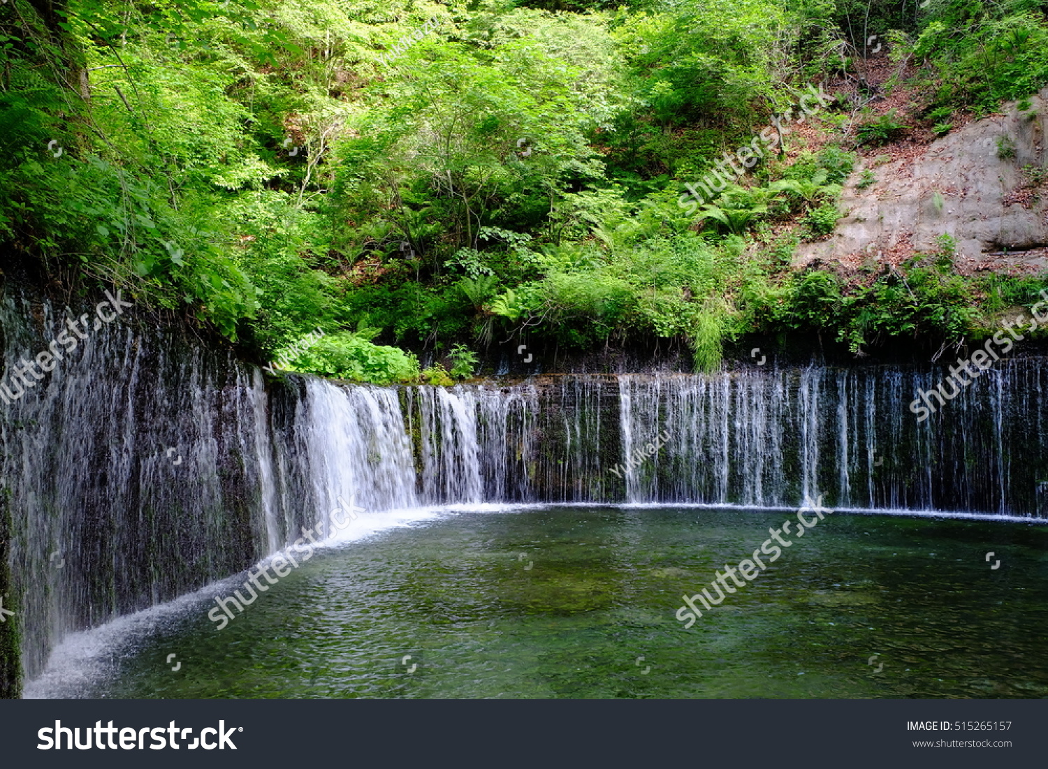 Shiraito Falls Karuizawa Nagano Japan Stock Photo Edit Now