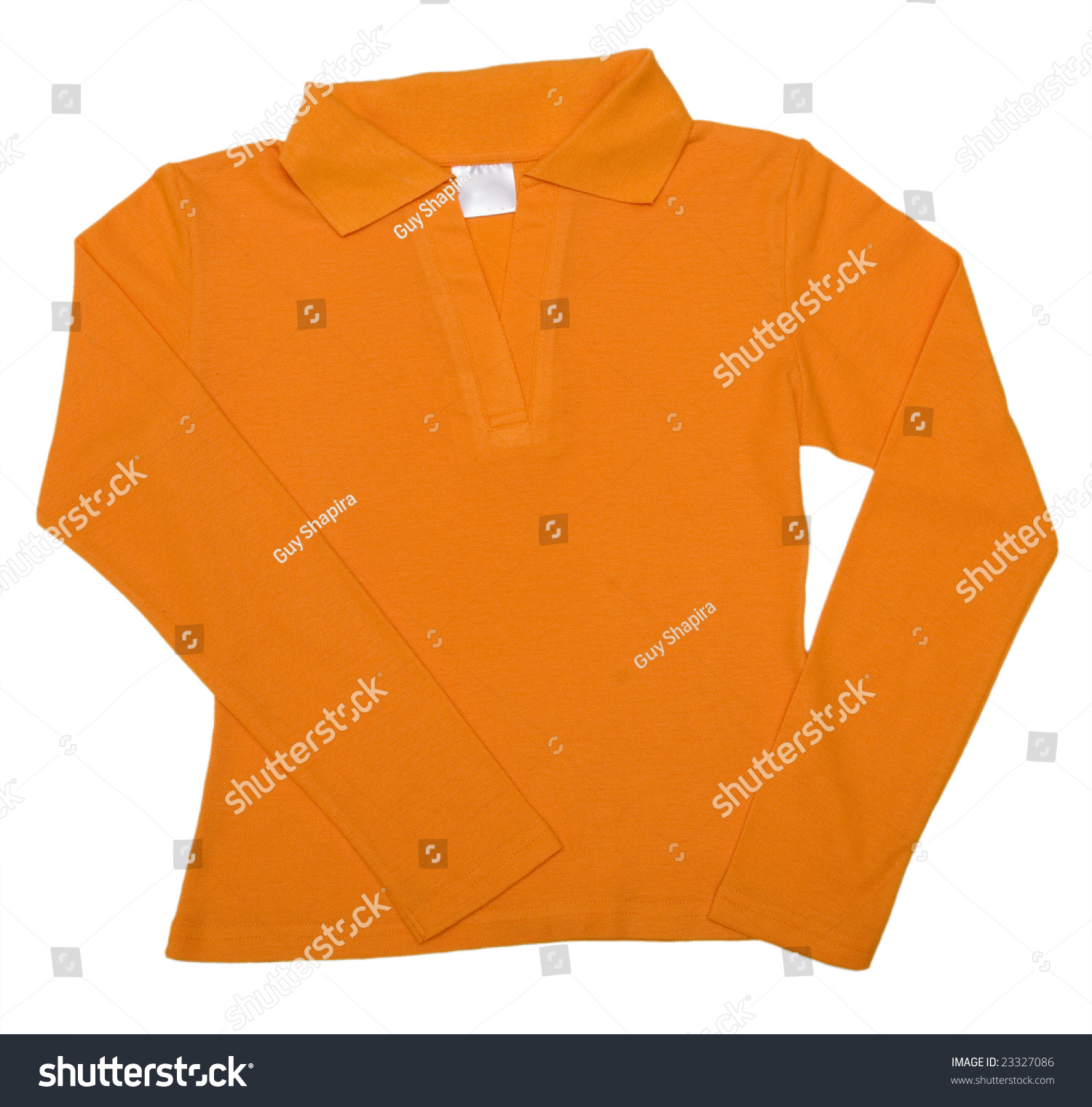Shirt Isolated On The White Background Stock Photo 23327086 : Shutterstock