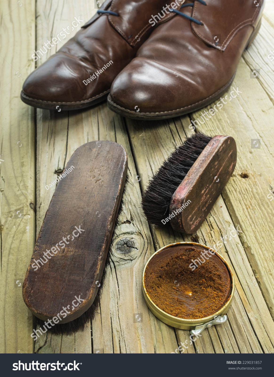old shoe polish