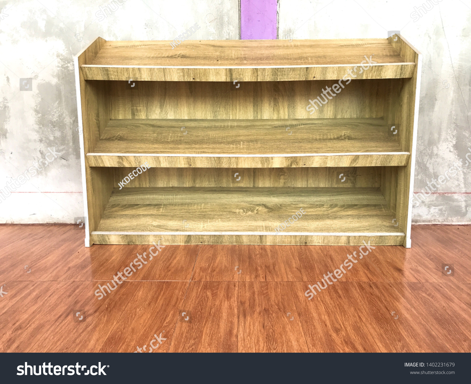 Shoe Rack Made Plywood On Wood Stock Photo Edit Now 1402231679