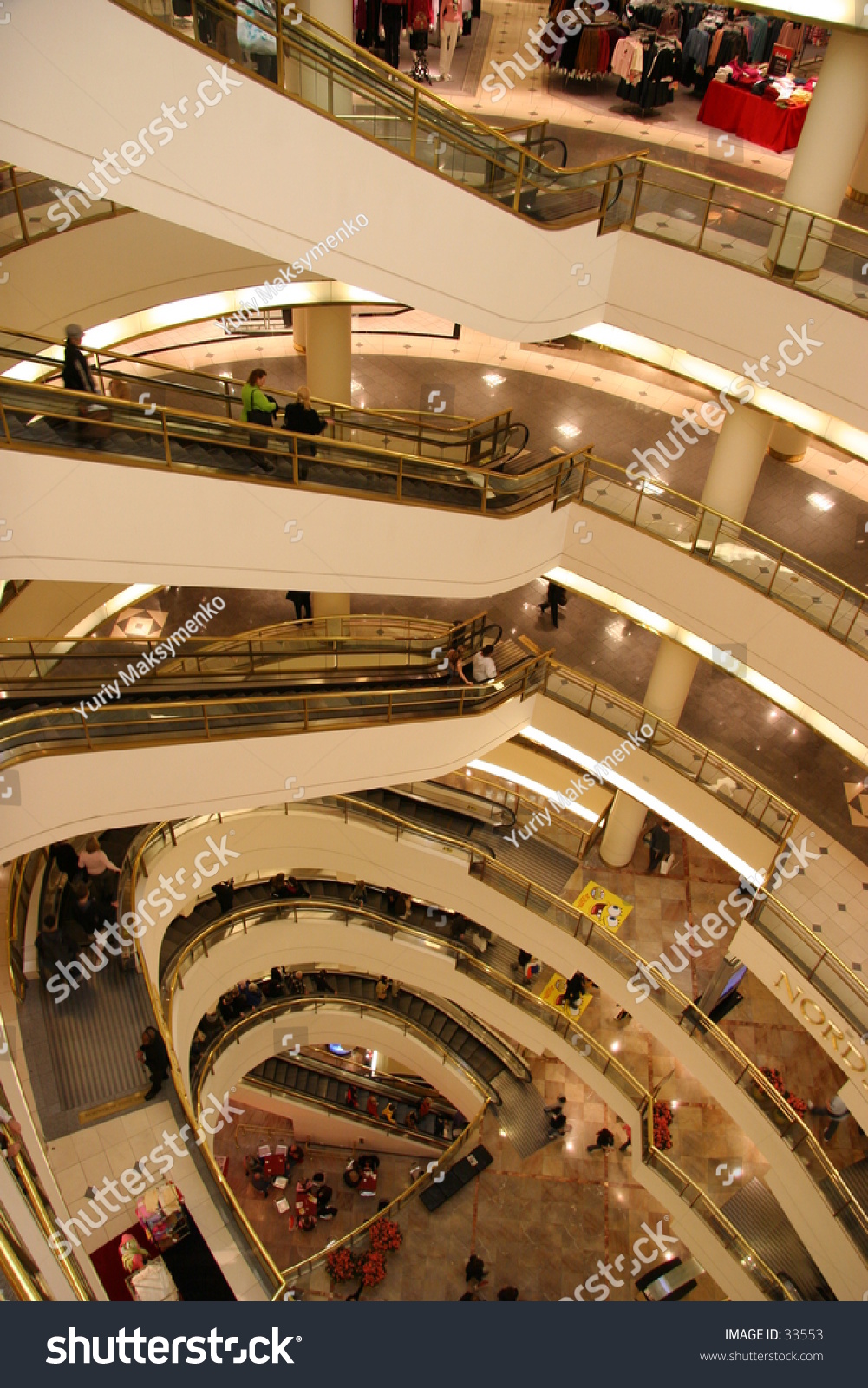 Shopping Mall Stairs. Stock Photo 33553 : Shutterstock