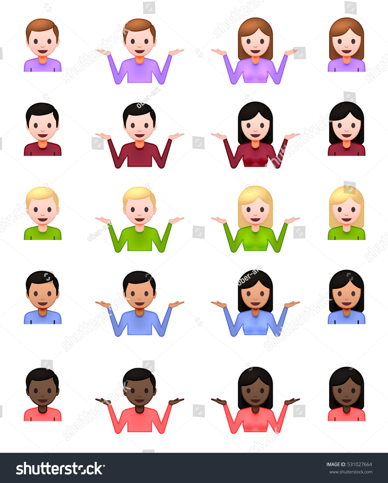 Shrug Emoji Shrug Emoticon Shrug Icon Illustration De Stock De