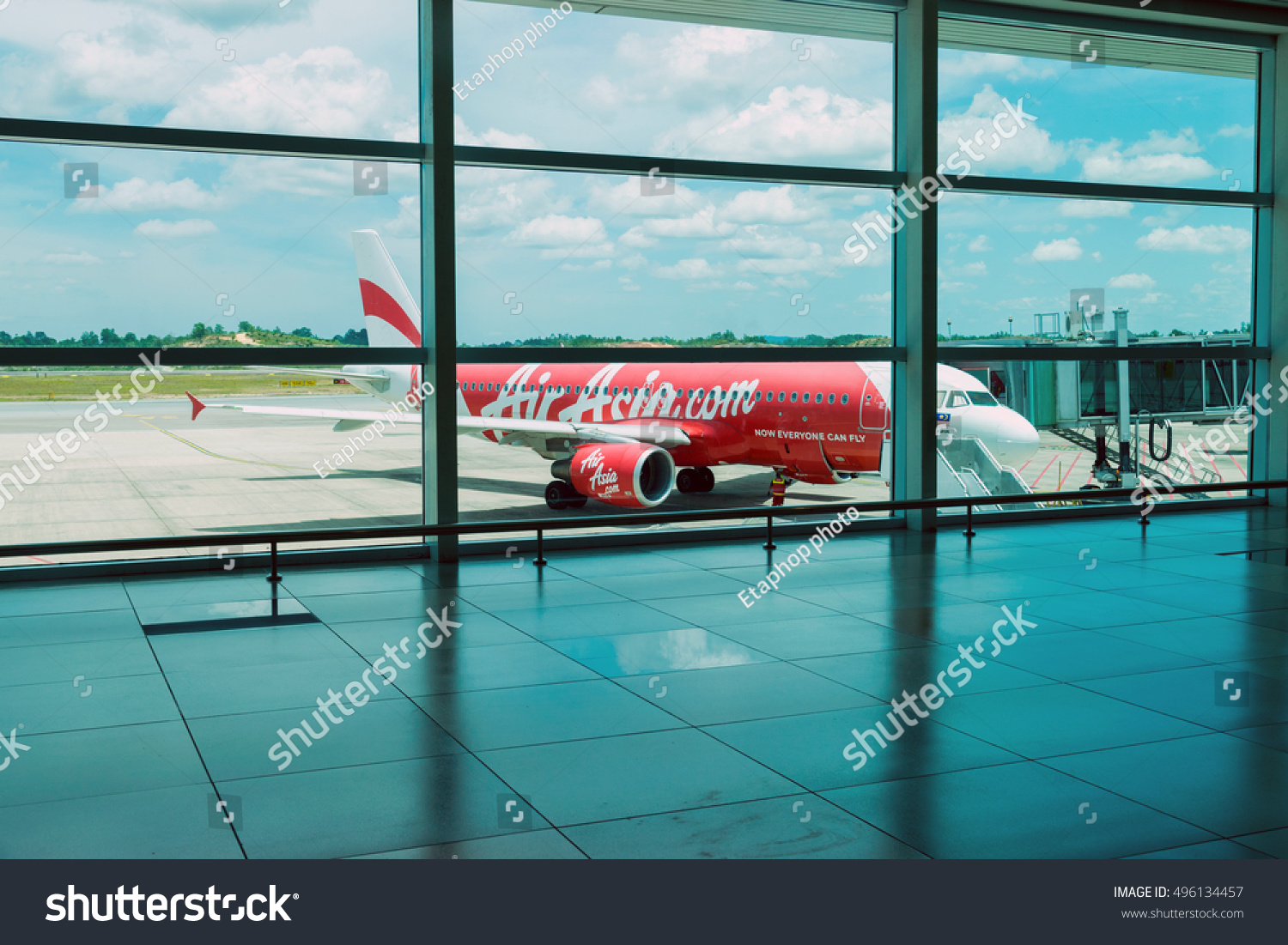 Sibu Sarawakmalaysiaoctober 32016jet Aircraft Airline Air Stock Photo Edit Now 496134457