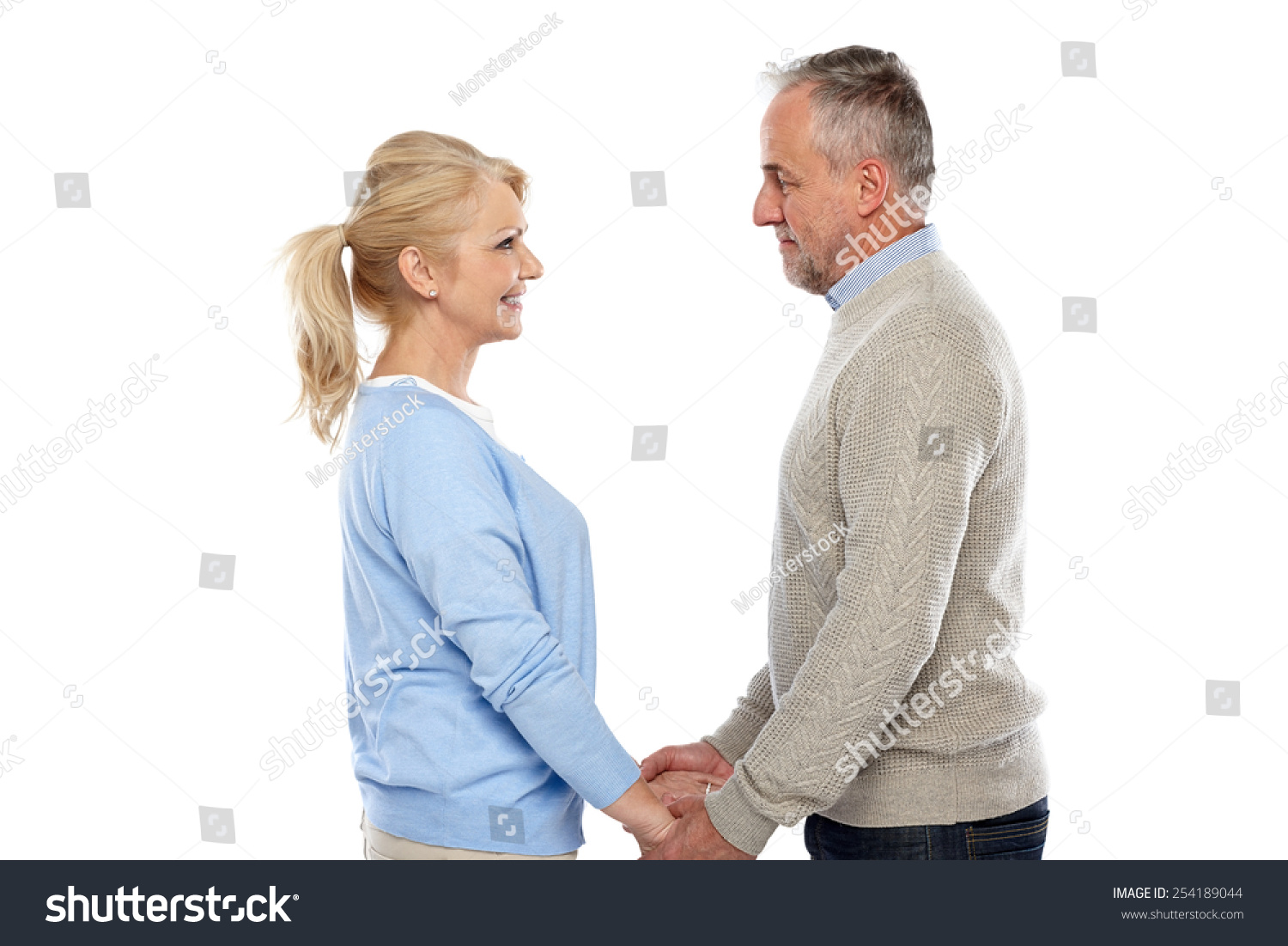 Mature Couple Standing