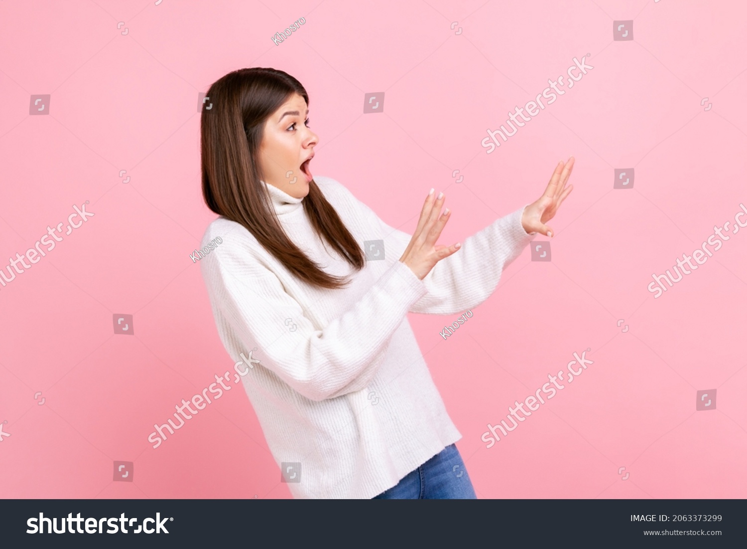 scared-woman-side-view-images-stock-photos-vectors-shutterstock