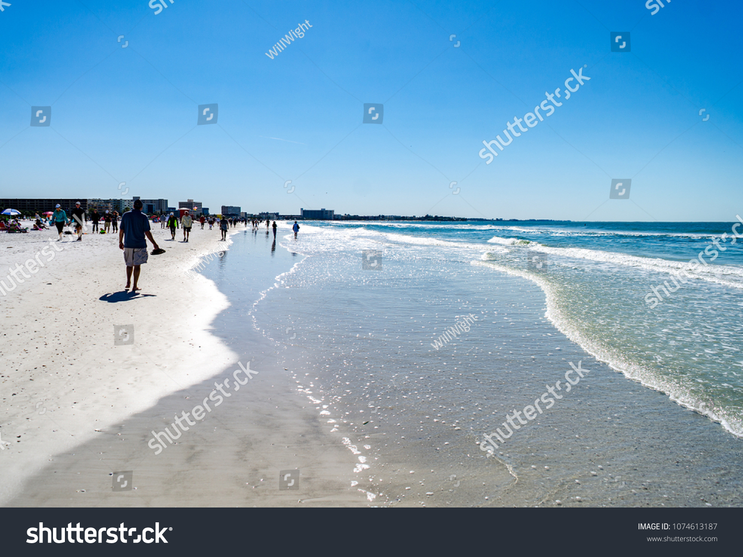 Siesta Key Flunited States March 13 Stock Photo Edit Now 1074613187