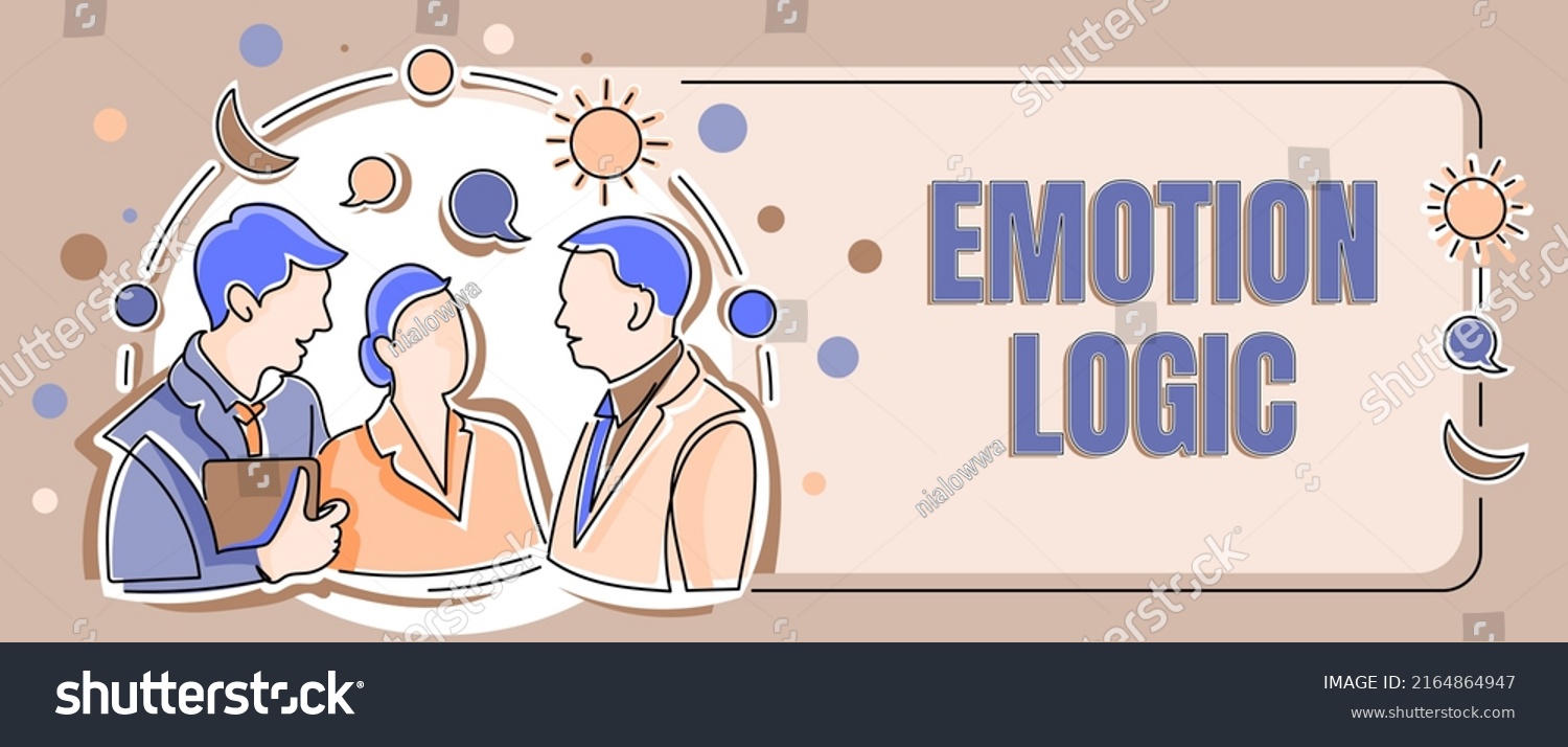 sign-displaying-emotion-logic-word-heart-stock-illustration-2164864947