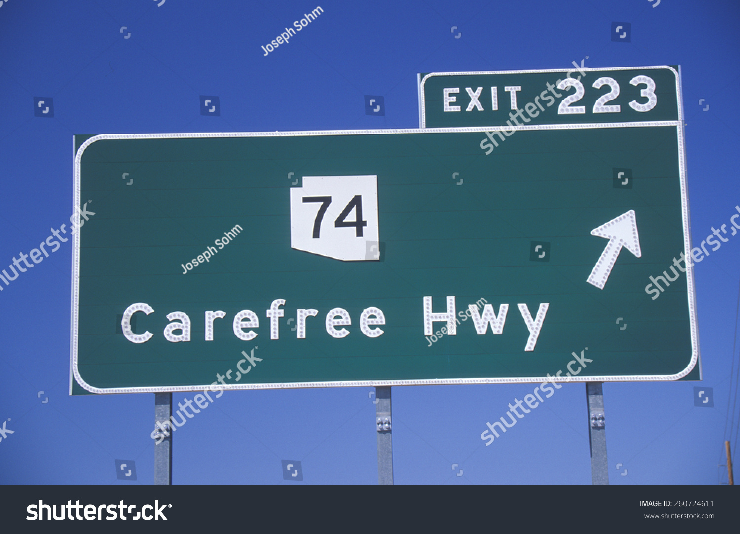Sign Carefree Highway Song By Gordon Stock Photo Edit Now 260724611