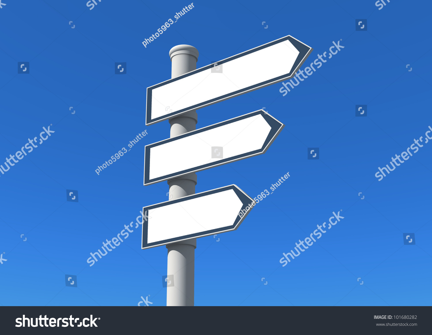 Signpost Stock Illustration 101680282 - Shutterstock