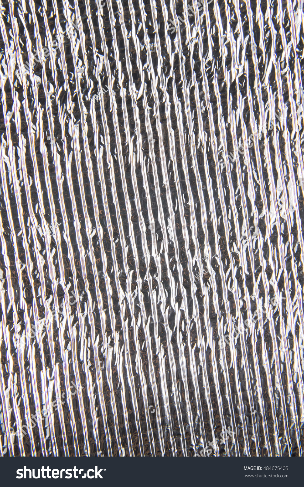 Silver Foil Insulation Material Texture Background Stock Photo (Edit ...