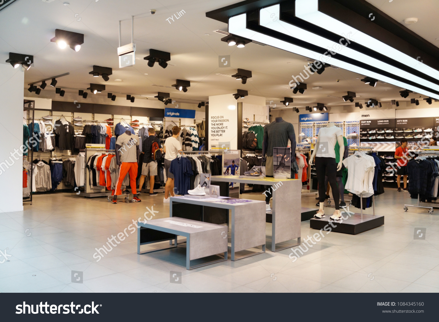 Singapore Apr 22 2018 Adidas Retail 