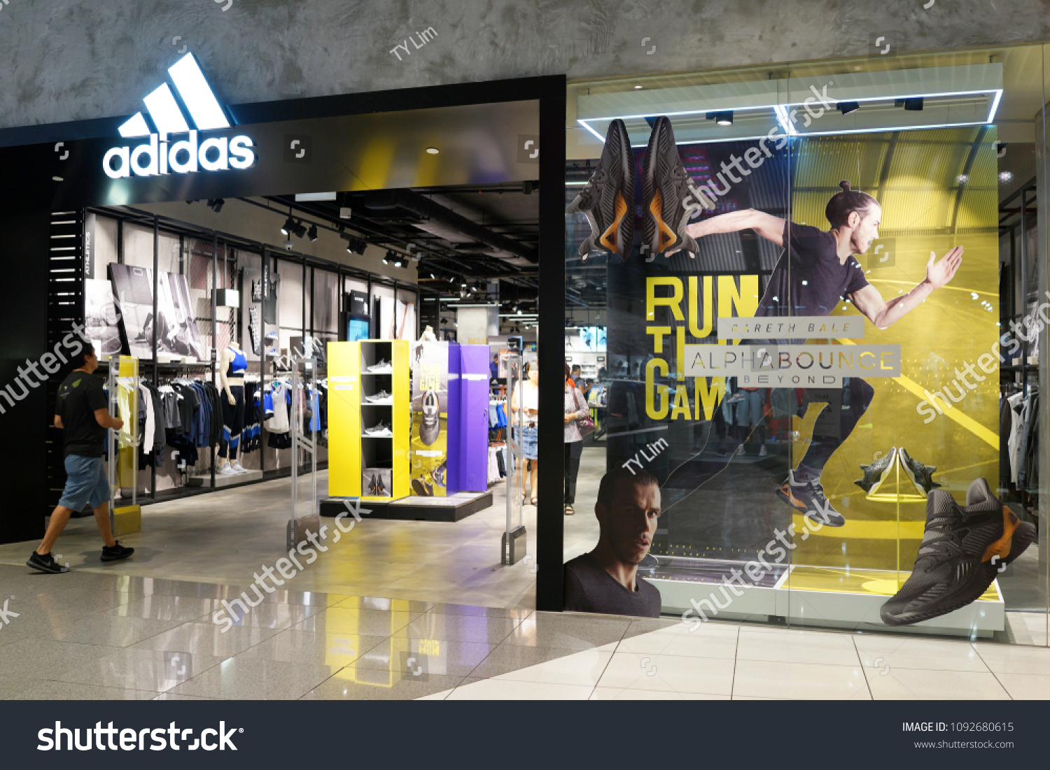 Singapore Apr 21 2018 Adidas Retail 