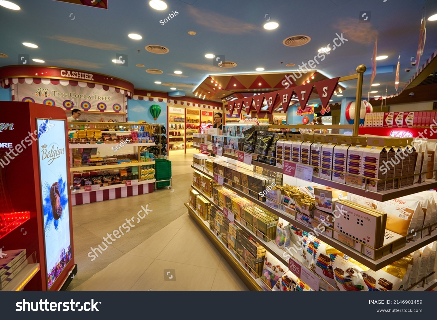 Singapore Circa January 2020 Sweets On Stock Photo 2146901459 