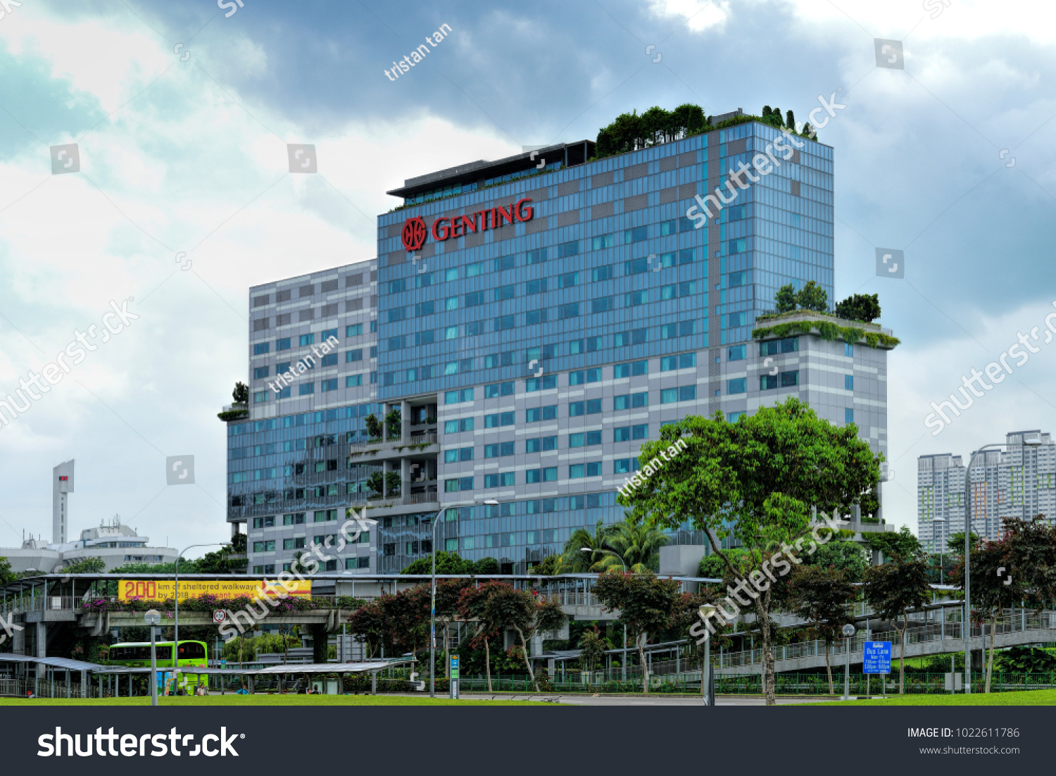 Singapore December 10 17 Day View Stock Photo Edit Now