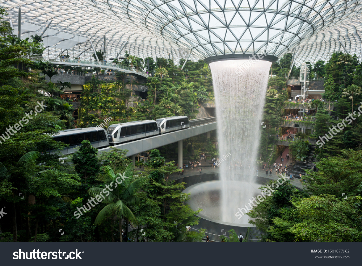 Singapore 9 September 2019 Rain Vortex Stock Photo Edit Now