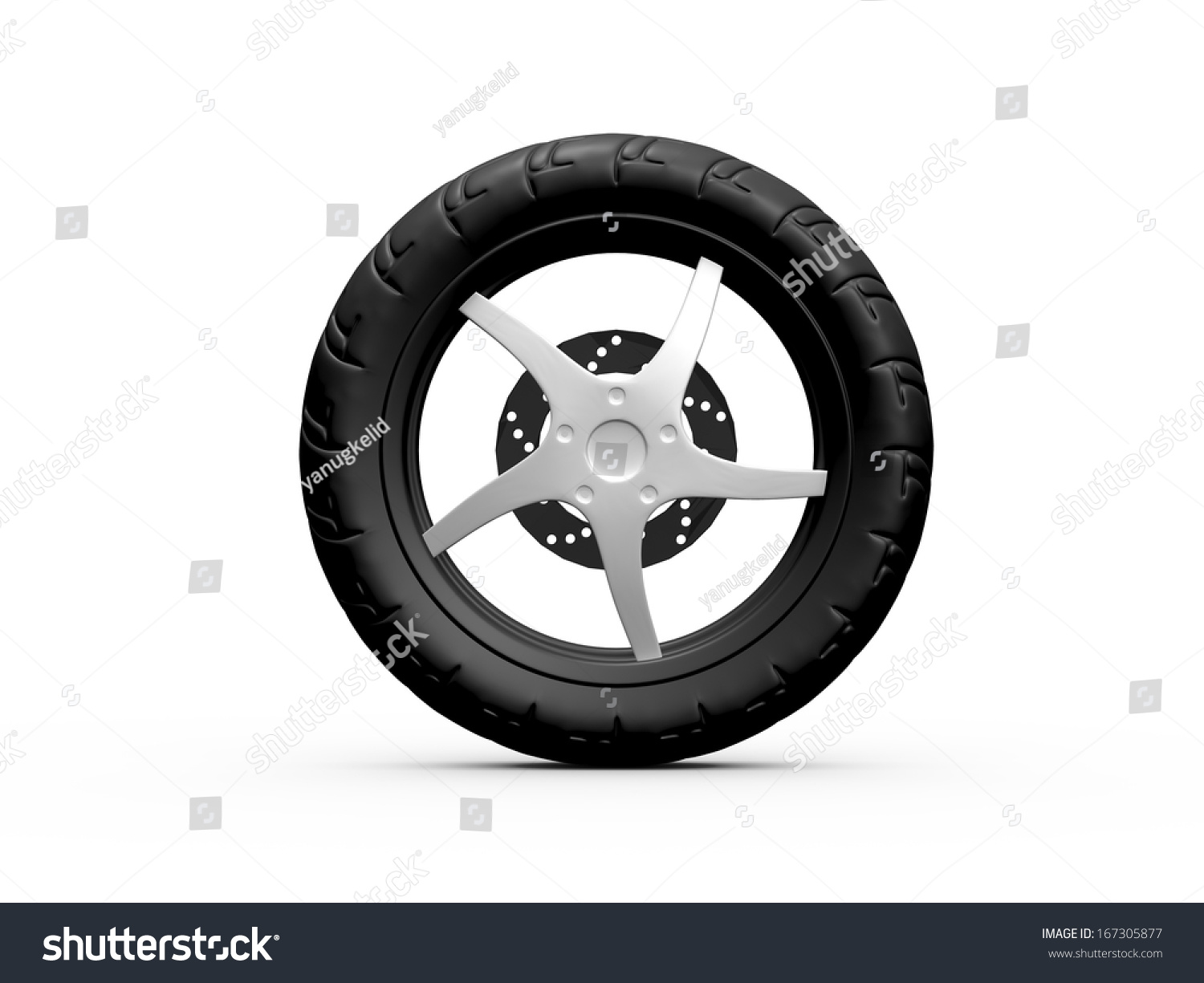 single tire motorcycle