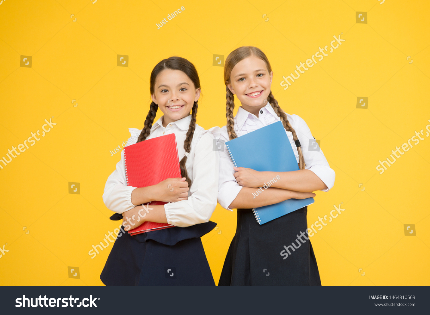 Sisterhood Kids Learning Grammar Back School Stock Photo 1464810569 ...