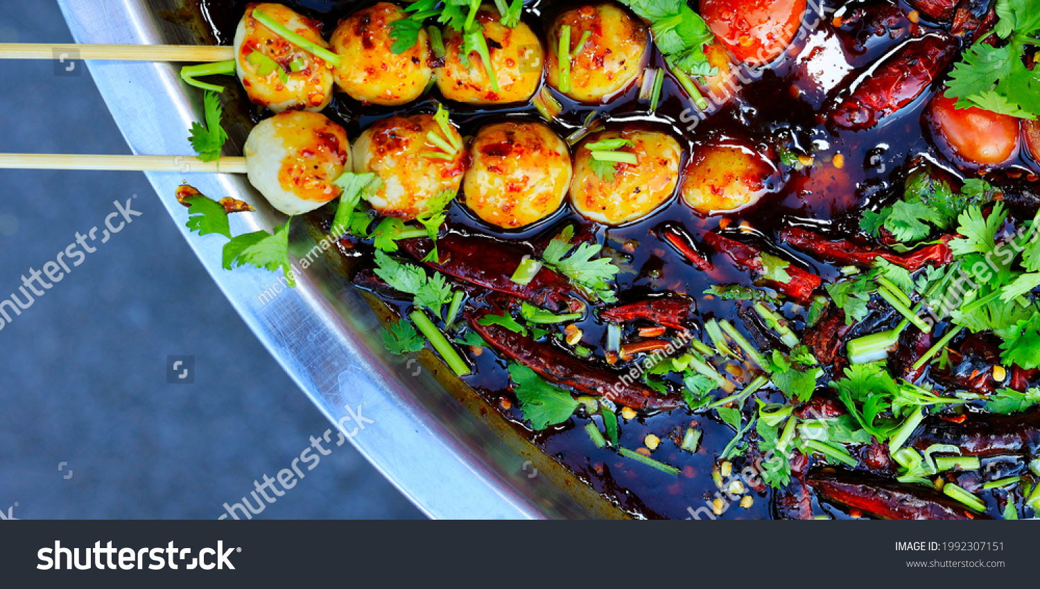5,008 Grilled meatballs, thai street food Images, Stock Photos