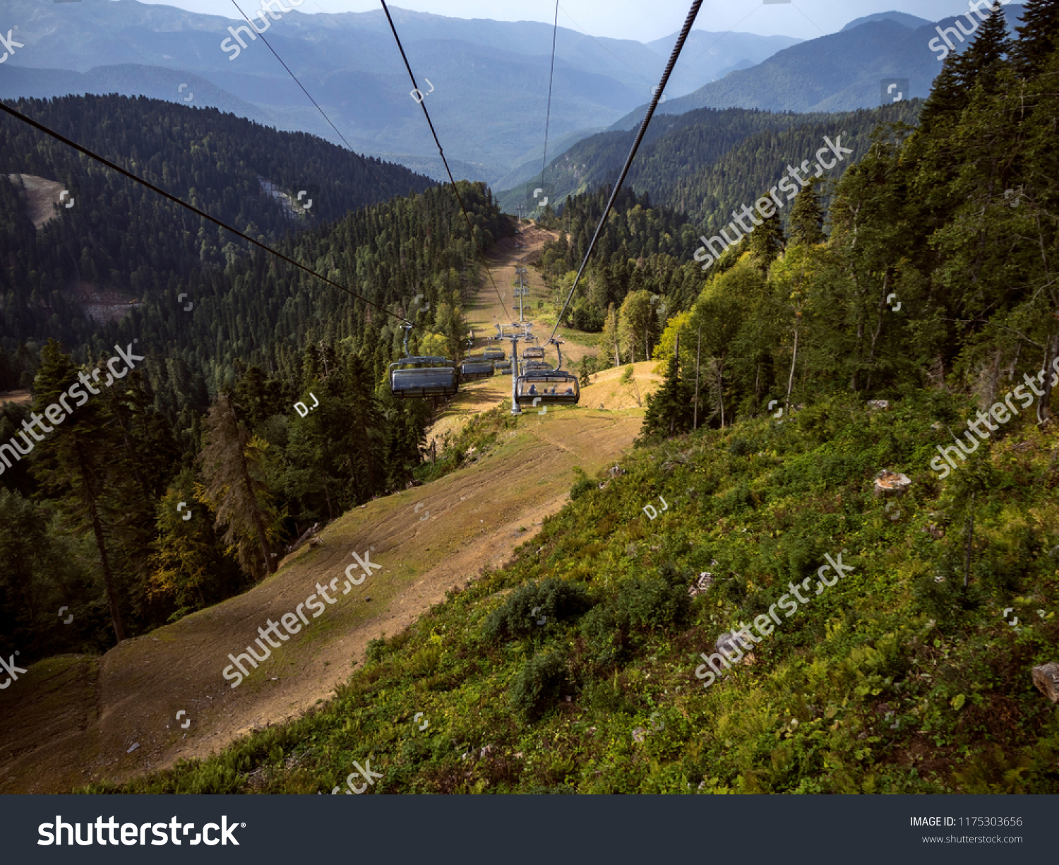 Ski Lift Krasnaya Polyana Sochi Stock Photo Edit Now