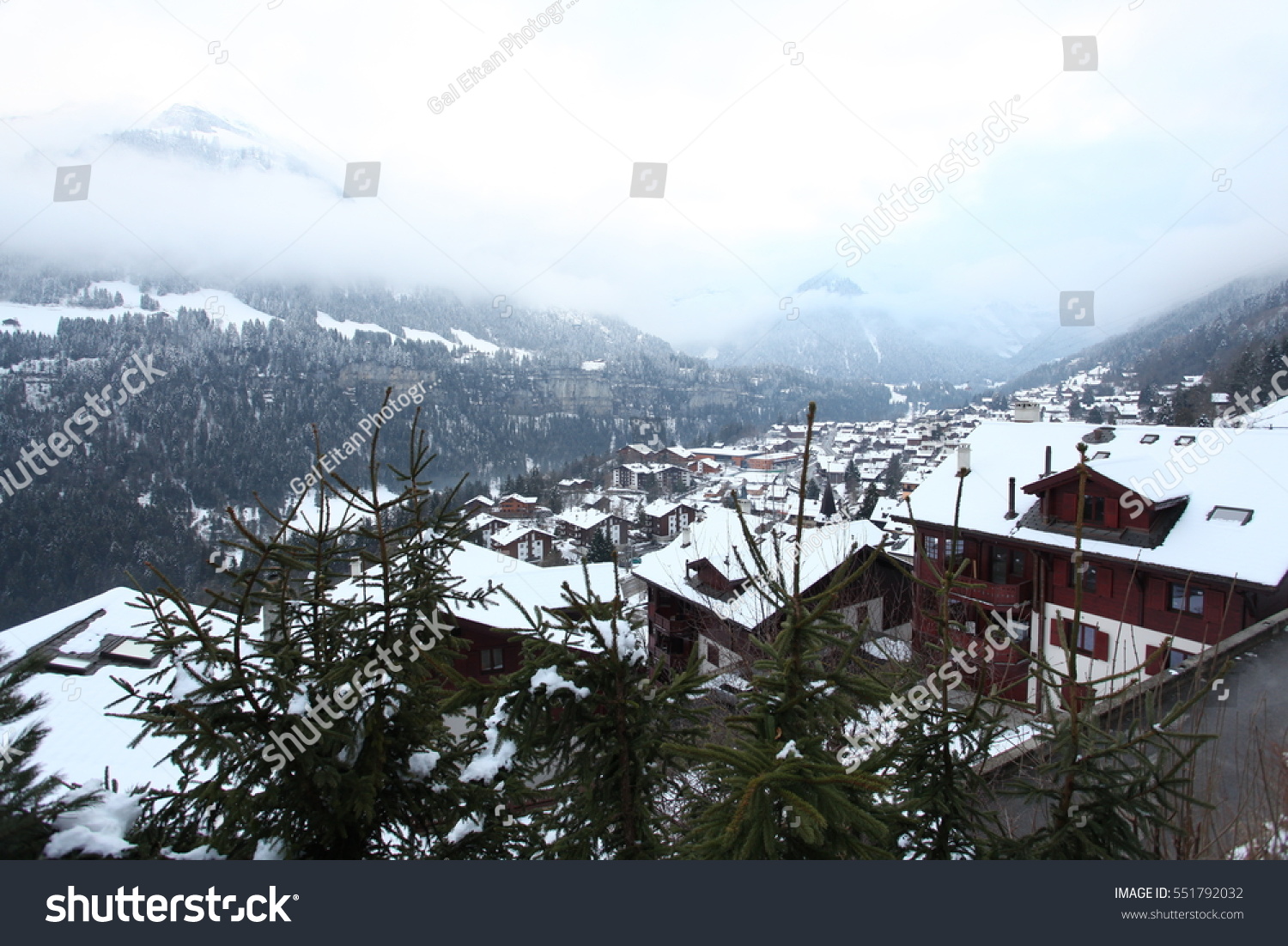 Ski Champerie French Alps Switzerland (rediger 551792032