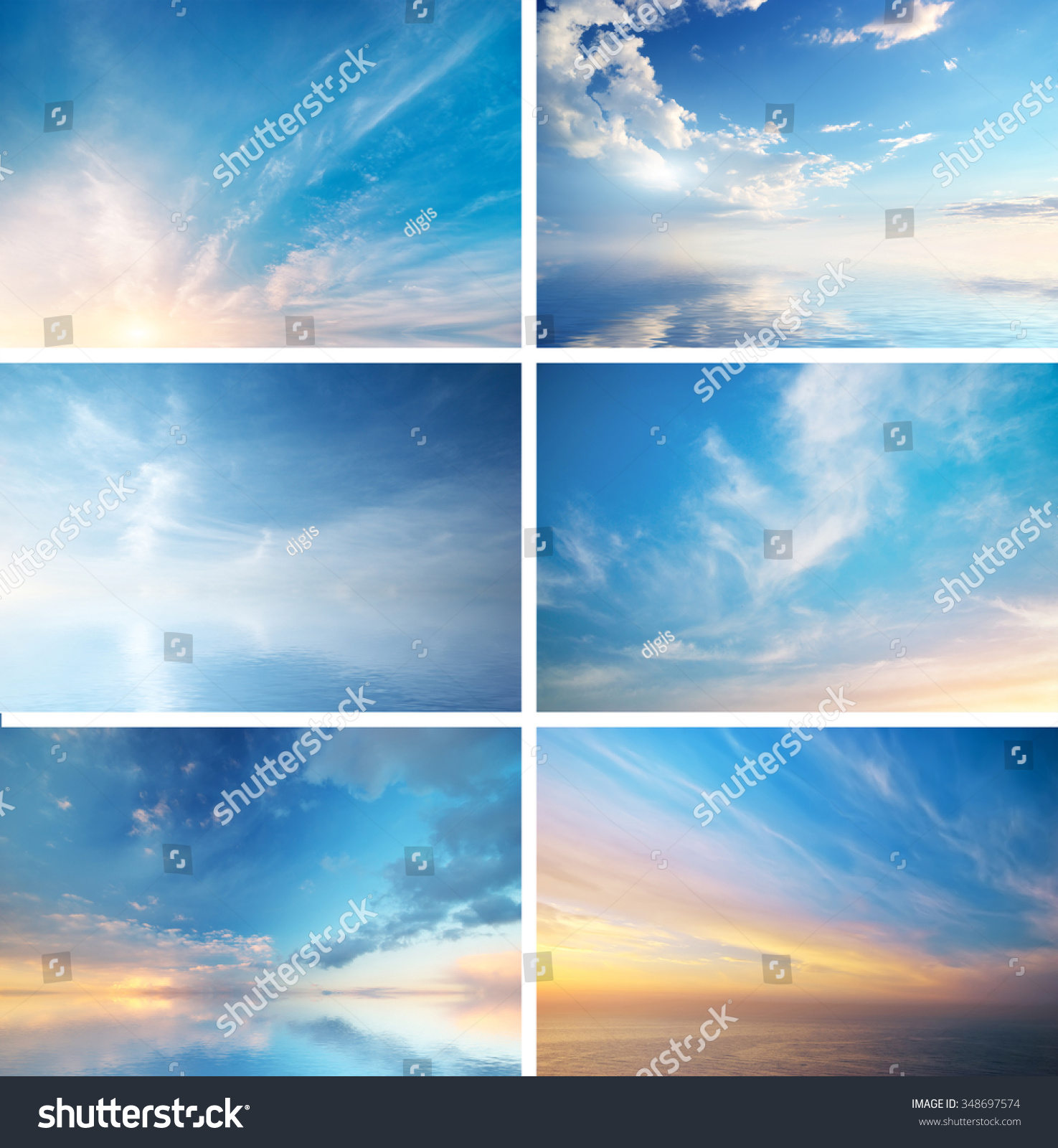 Sky Daylight Collection Natural Sky Composition Stock Photo (Edit Now ...