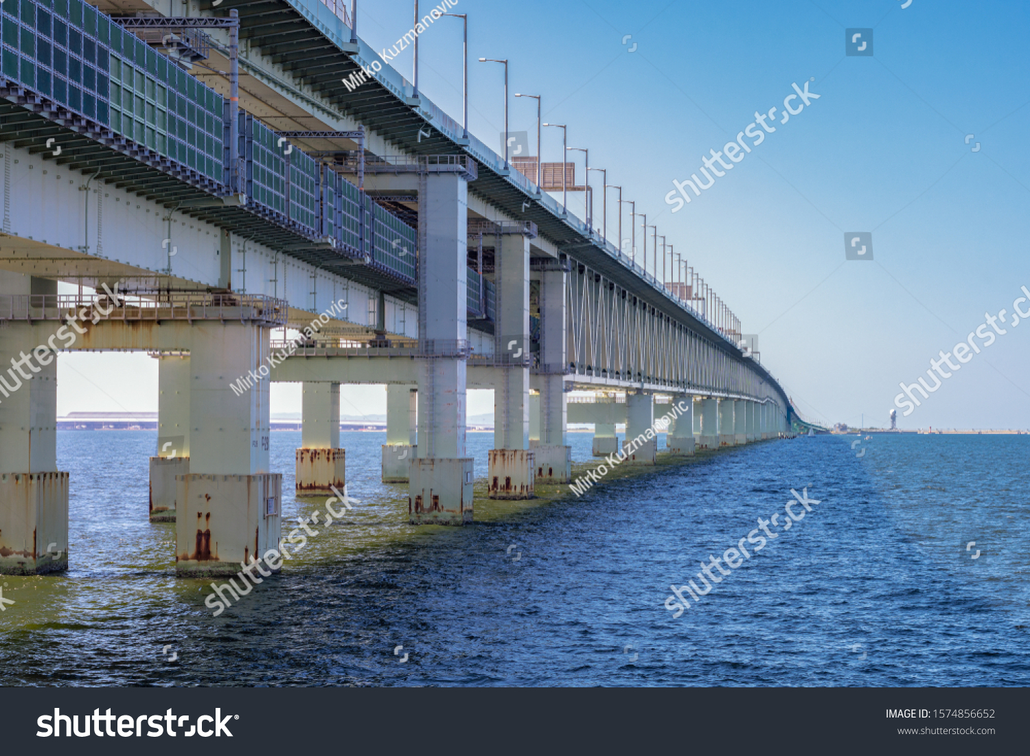 Sky Gate Bridge Kansai International Airport Stock Photo Edit Now