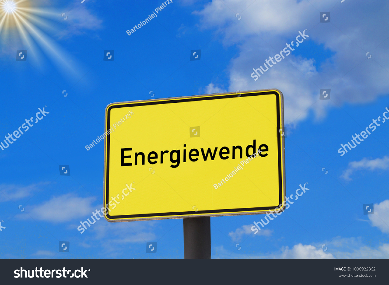 sky-sun-road-sign-german-word-stock-photo-1006922362-shutterstock