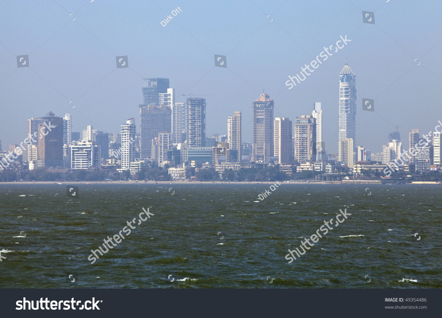 Skyline Of Mumbai, India. -Smog In Mumbai- Stock Photo 49354486 ...