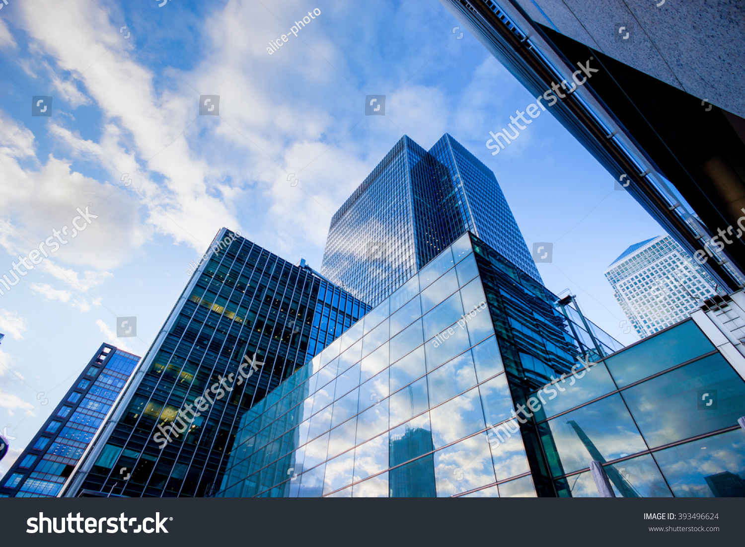 Skyscraper Office Business Building London Stock Photo 393496624 ...