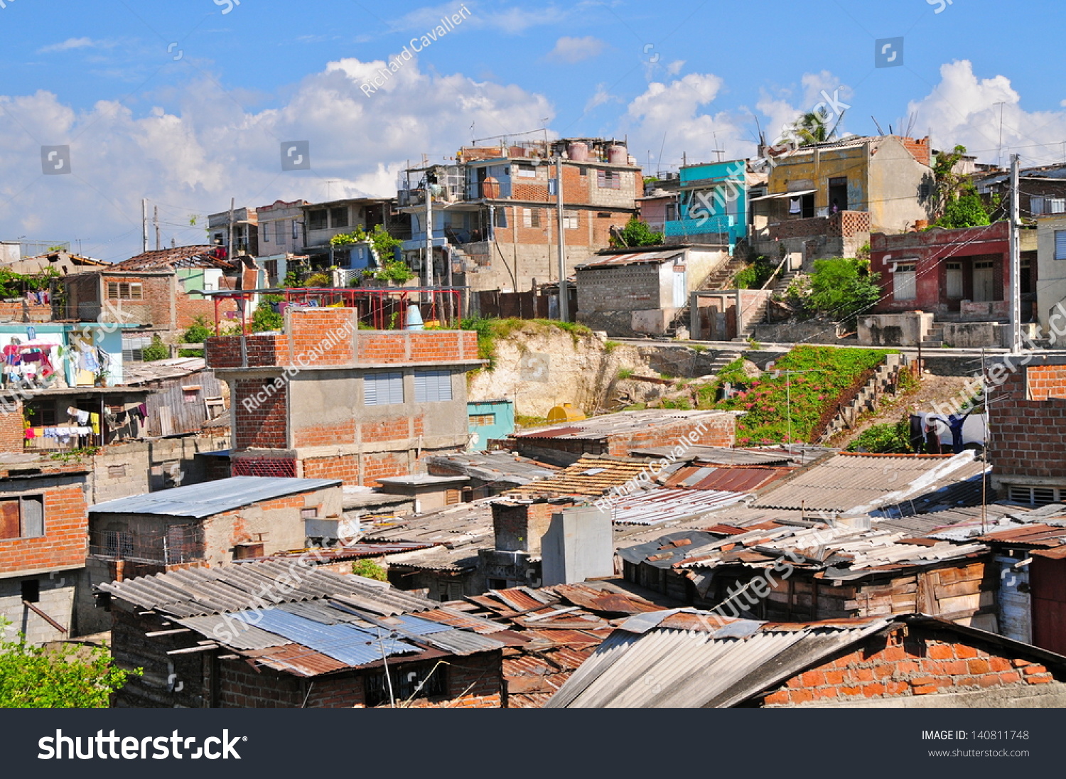 Slums Area In Santiago De Cuba, Cuba Stock Photo 140811748 : Shutterstock