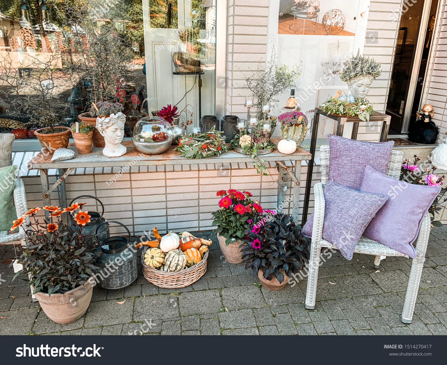 Small Business Beautiful Storefront Home Decor Stock Photo Edit Now 1514270417