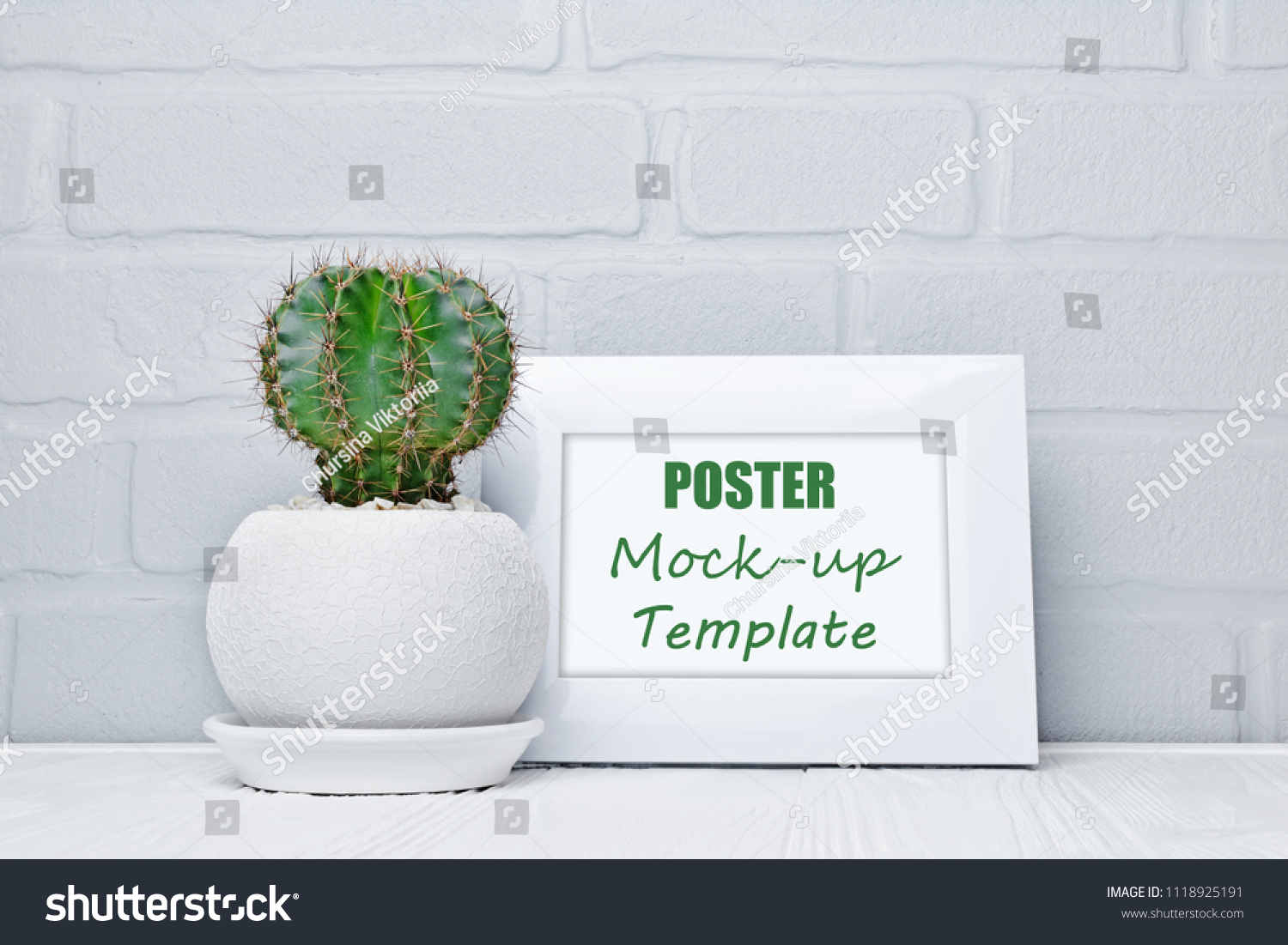 Download Small Cactus Flower Pot Mockup White Stock Photo Edit Now 1118925191 Yellowimages Mockups