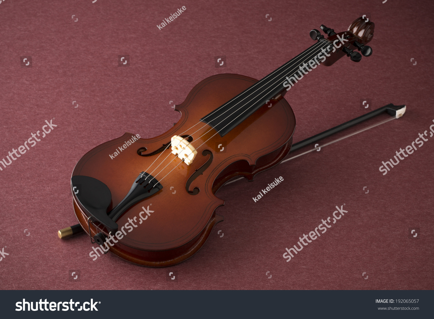 purple toy violin