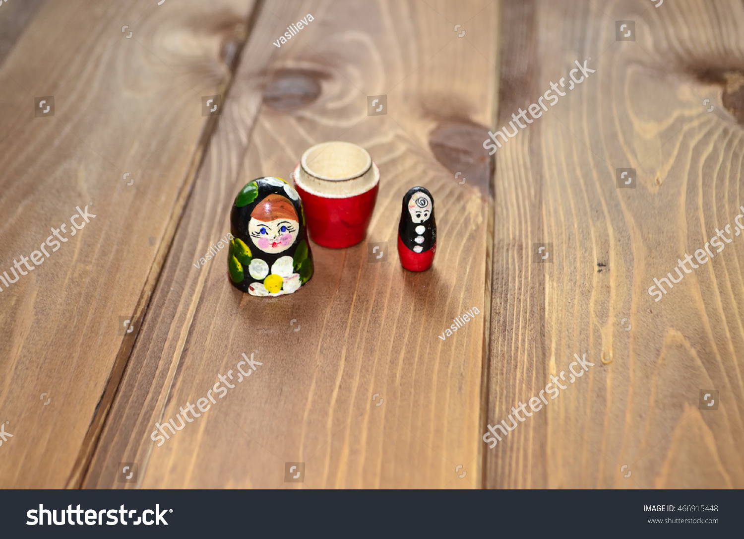 wooden doll stand