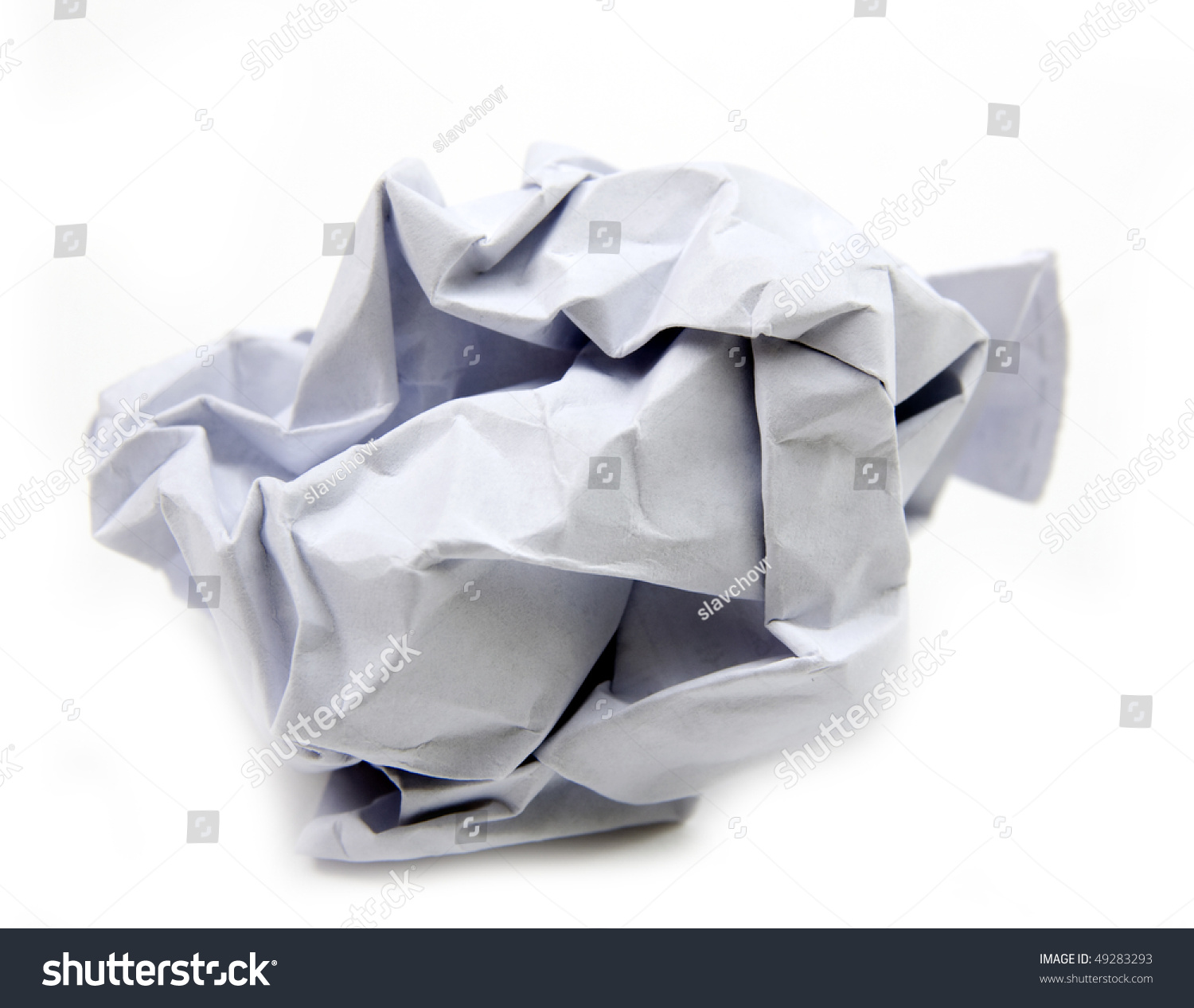 Smashed Paper Stock Photo 49283293 : Shutterstock