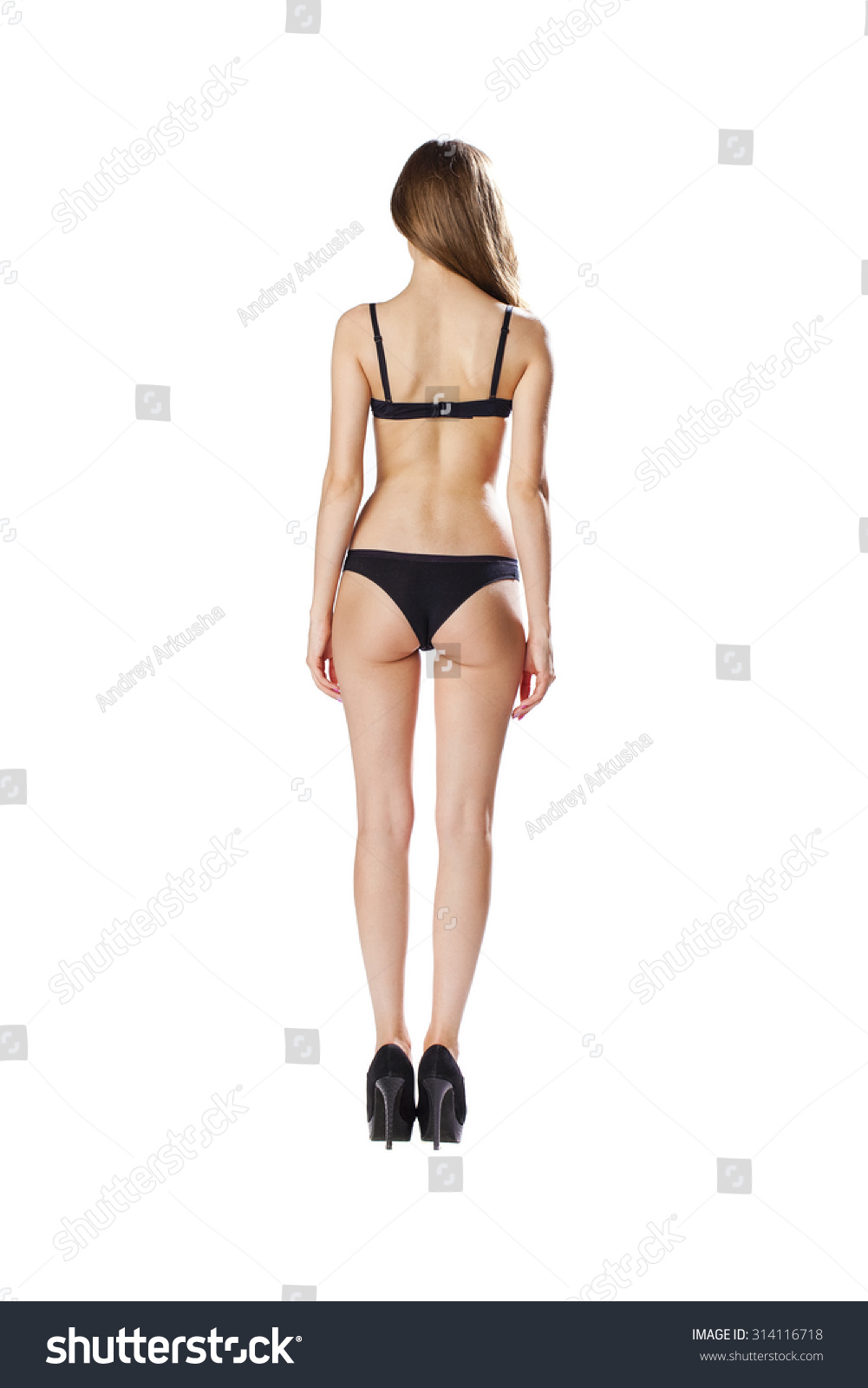 Rear View Naked Girl Images Photos Et Images Vectorielles De Stock Shutterstock