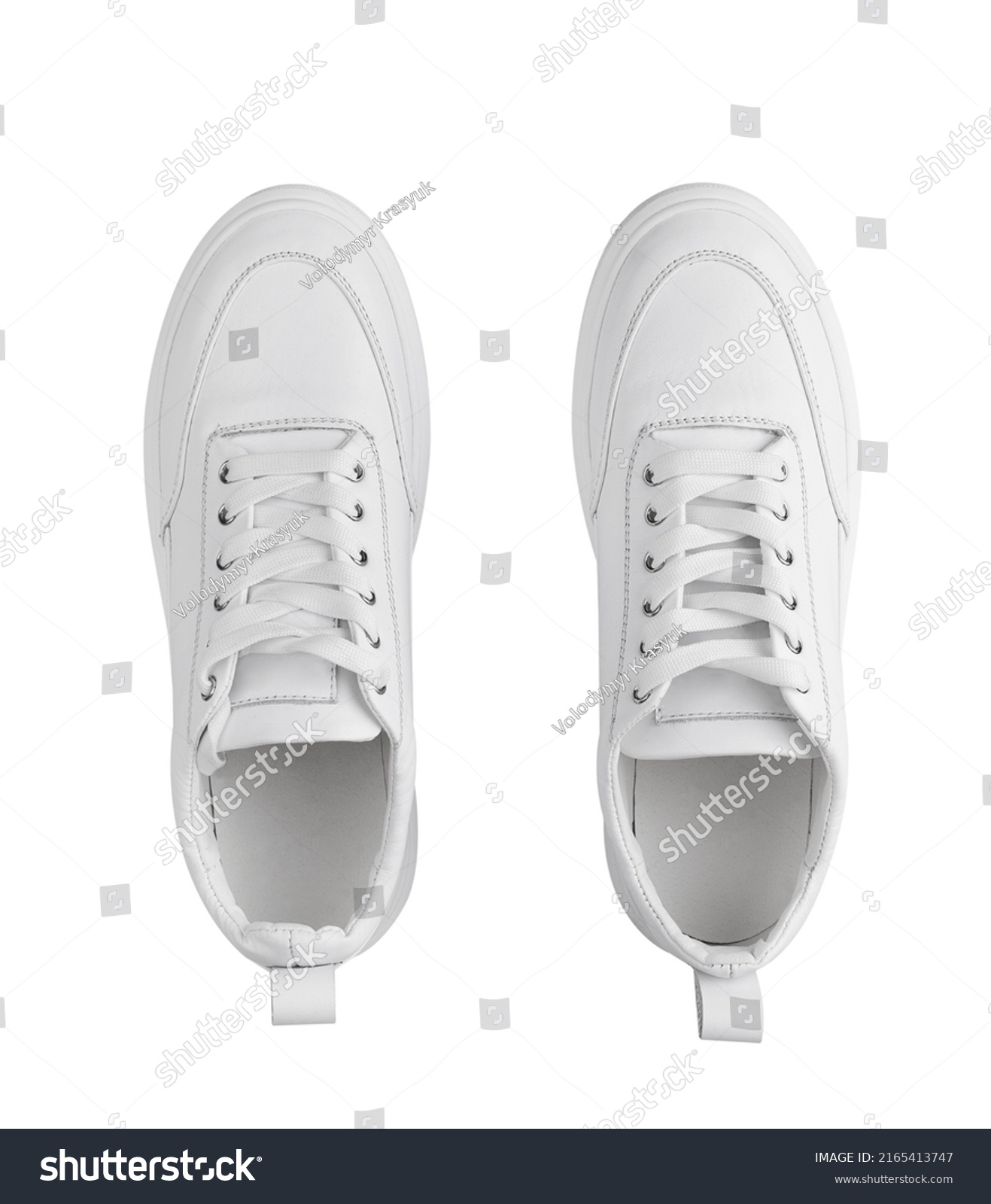 Sneaker Isolated On White Background Stock Photo 2165413747 | Shutterstock